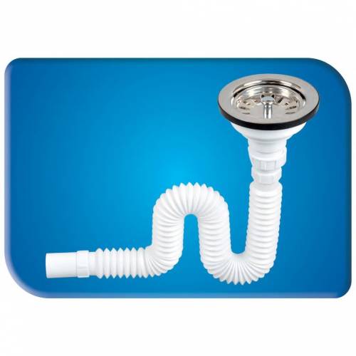 danau büyük taşlı lavabo sifonu